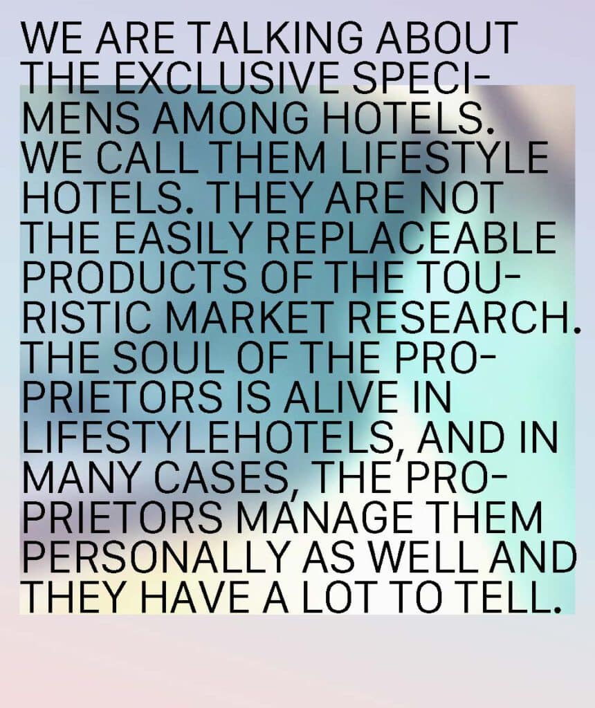 LIFESTYLEHOTELS The Book