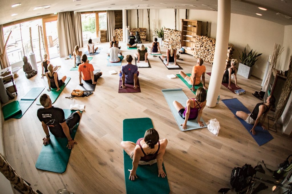 Yoga im Hotel