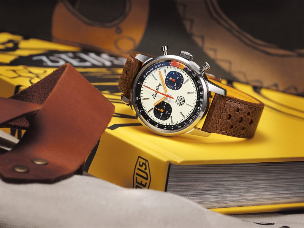 Breitling Top Time Deus Limited Edition and gift with purchase on breitling.com_Deus coffee table book and canvas tote bag