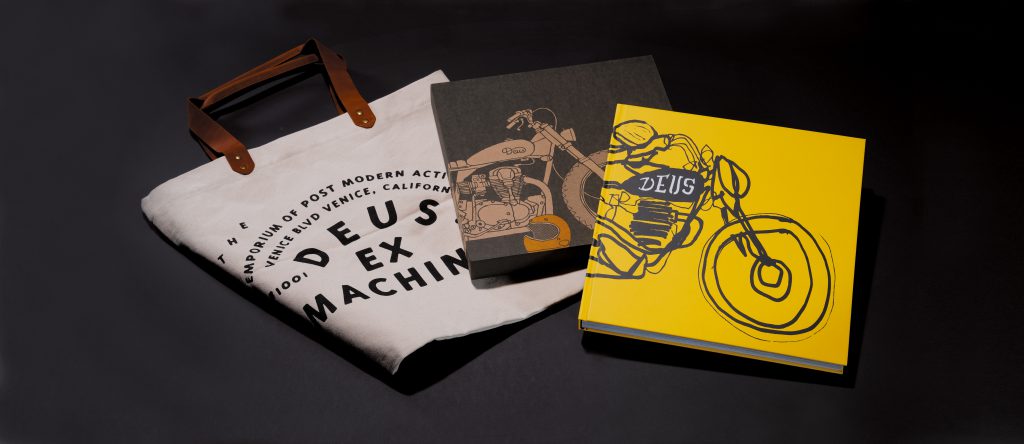 Gift with purchase on breitling.com_Deus coffee table book and canvas tote bag