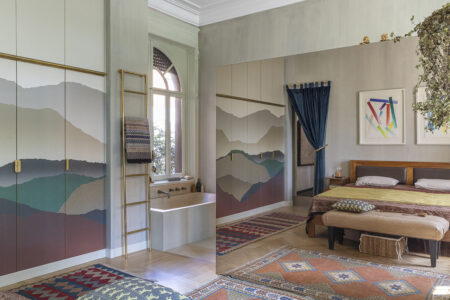 Schlafzimmer mit Badezimmer min der Casa del Diplomatico