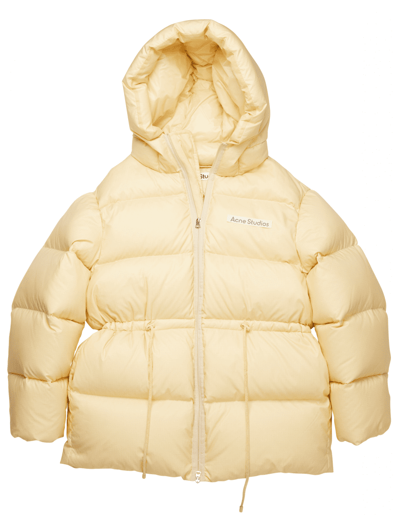 Outfit in Kitzbühel: ACNE Hooded Puffer Coat