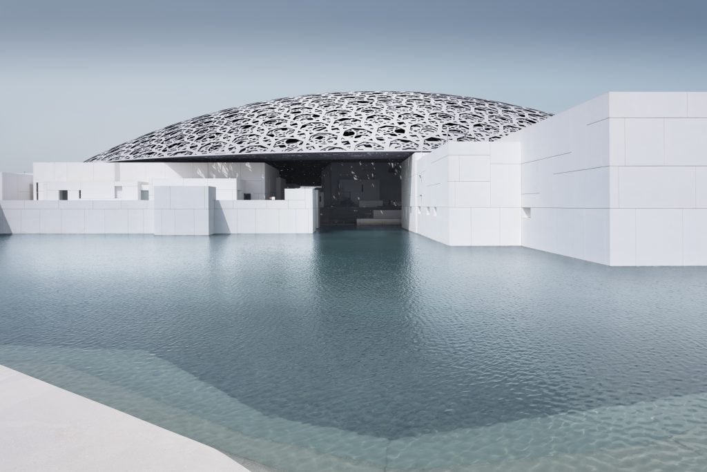 Louvre Abu Dhabi in the emirate