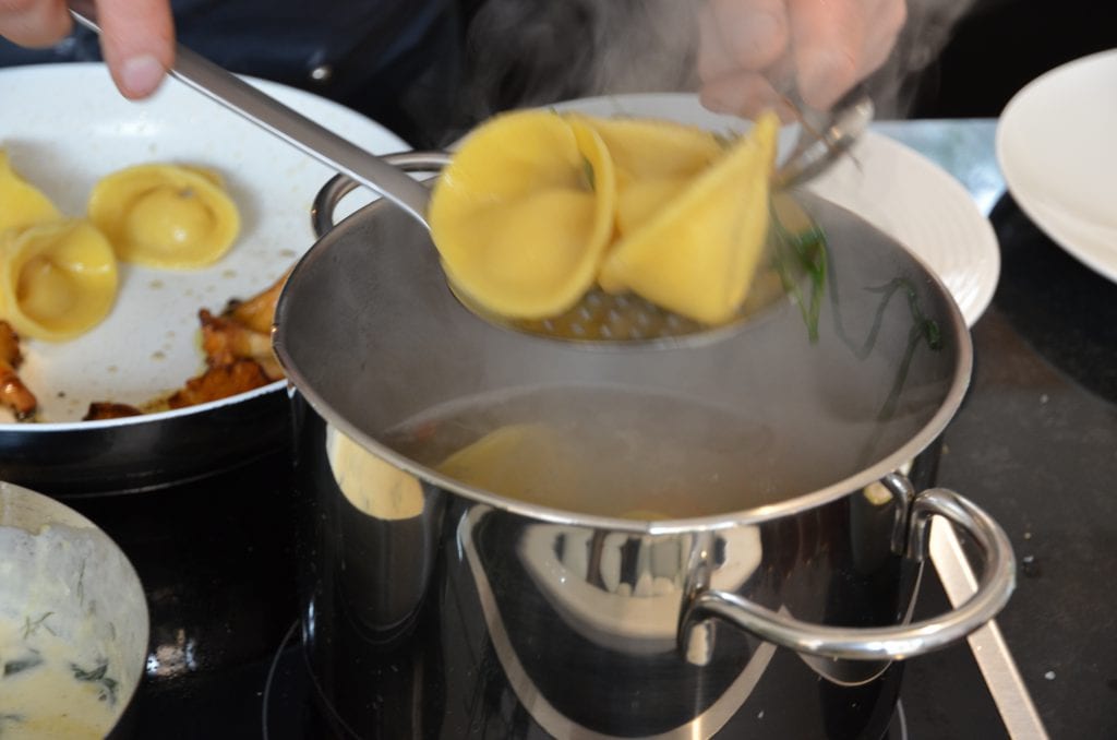 Ravioli Tirolesi im Gradonna Mountain Resort, Kals am Großglockner/Osttirol