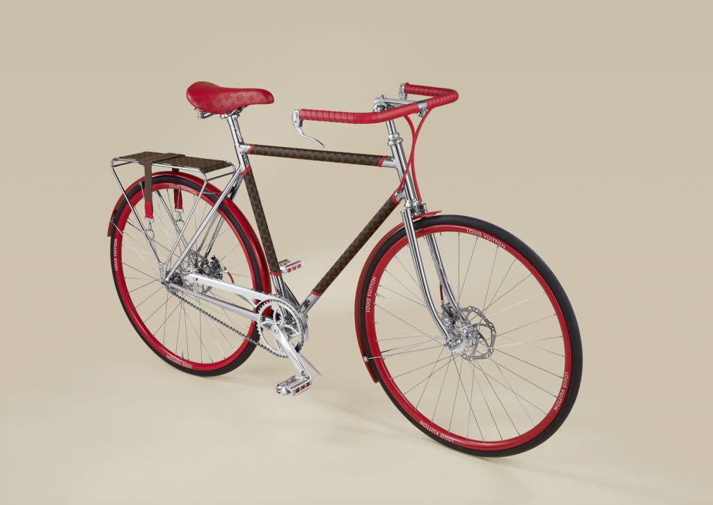 Louis Vuitton's Maison TAMBOITE's LV Monogram Bike Combines