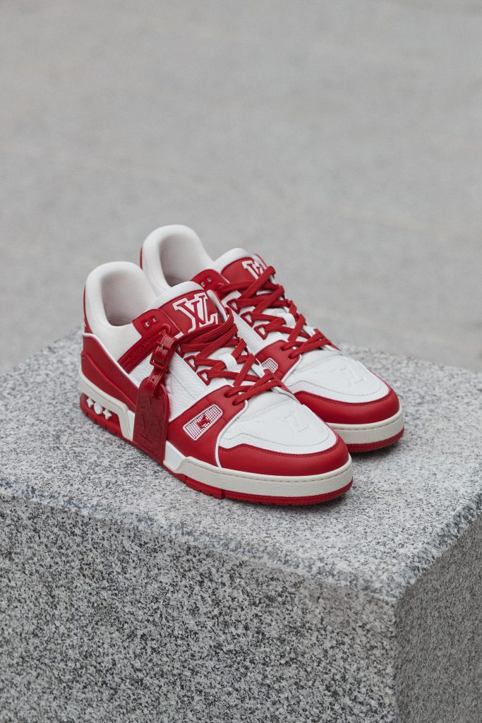 Louis Vuitton  (RED) Trainer: in fight against AIDS - THE Stylemate