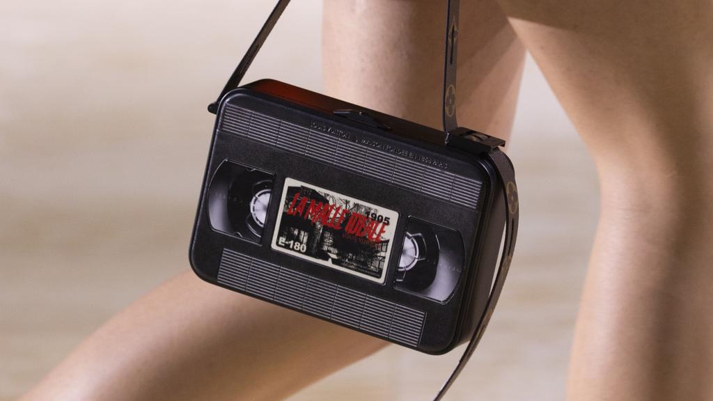 Louis Vuitton Video Cassette clutch