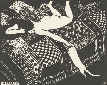 Felix Vallotton, 'Laziness (La paresse)', 1896