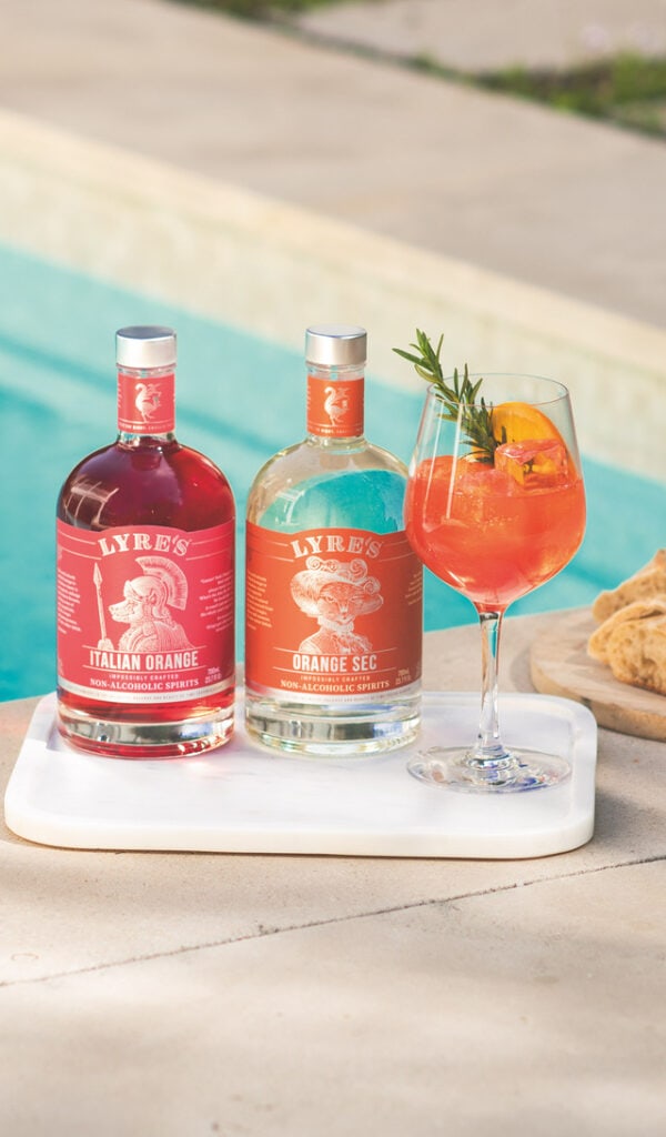 Lyre's Blood Orange Spritz