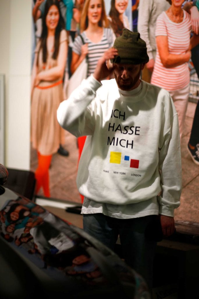 Martin Grandits "Ich hasse mich" Pullover