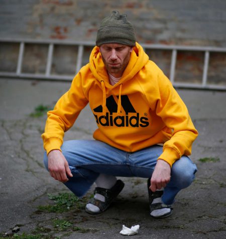 yellow adidas hoodie boris