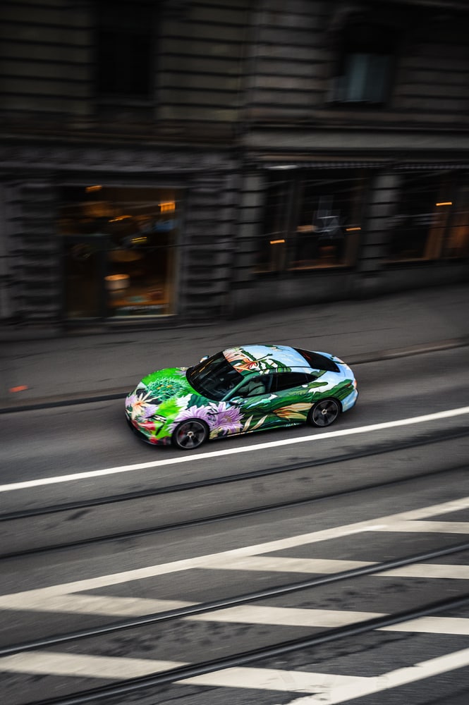 Taycan Artcar © Porsche