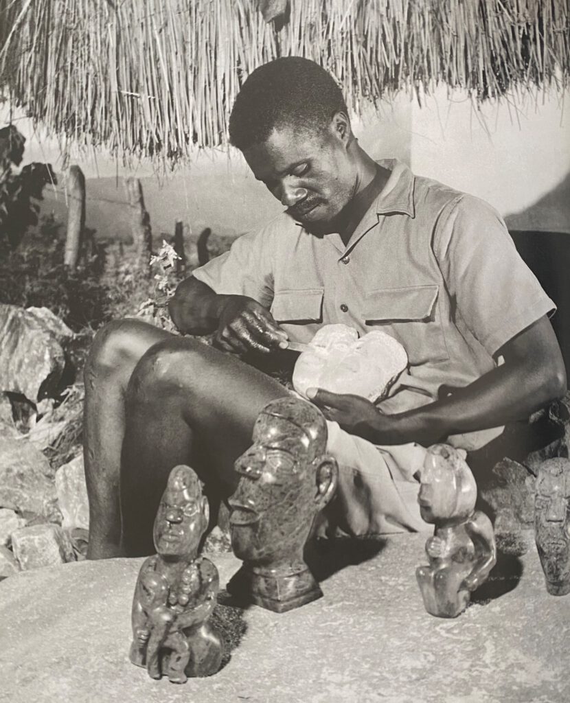 Shona Sculptures, Joram Margia
Nyatate Nyanga, February 1963
photo: Chris Mills