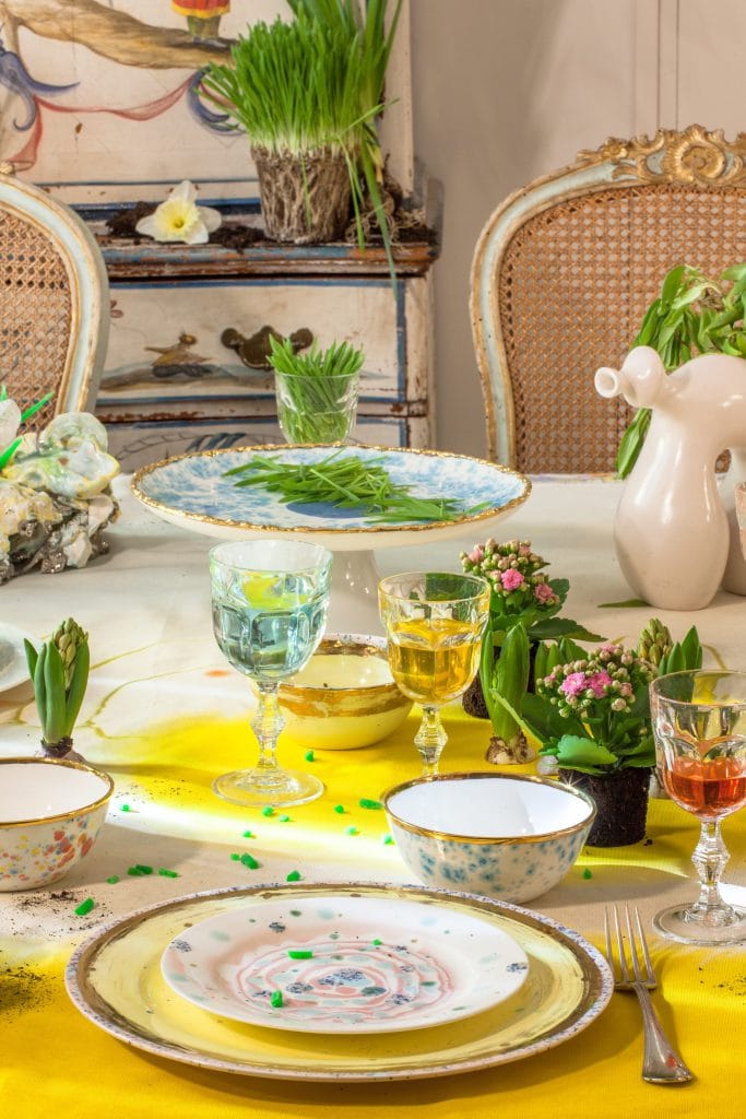 The spring table by Coralla Maiuri