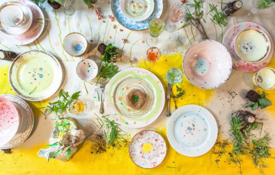 The spring table by Coralla Maiuri