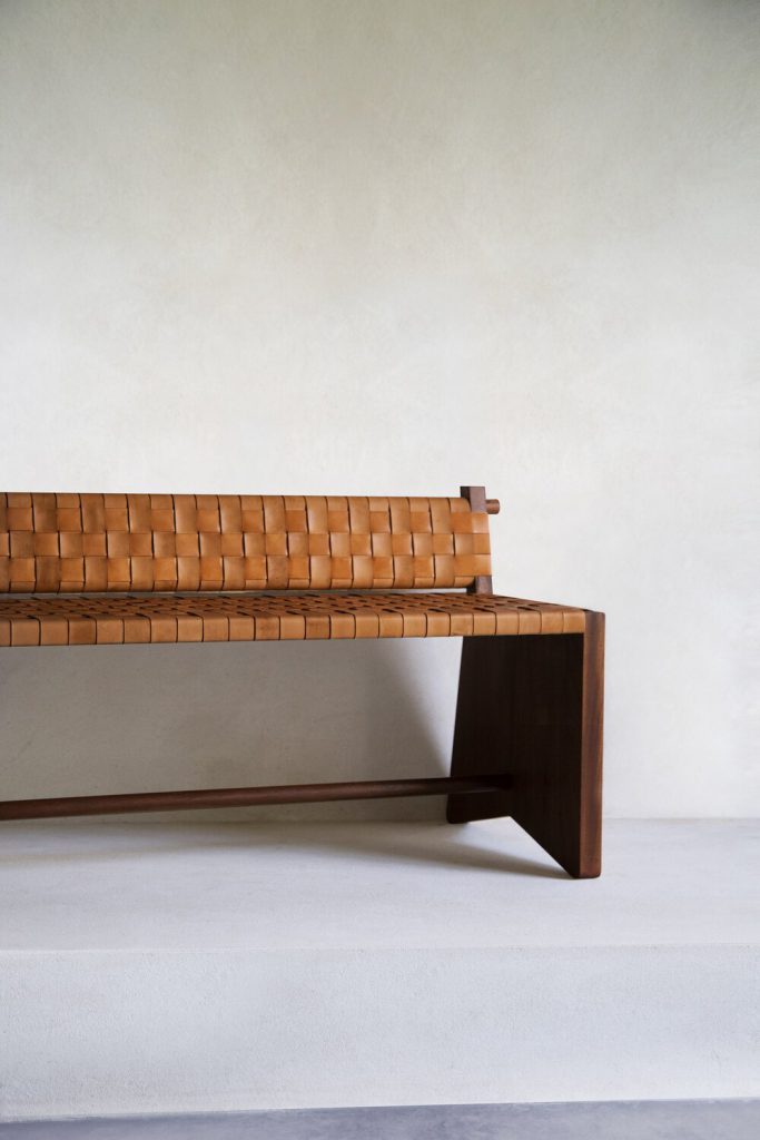 SUBSELLIUM BENCH by Pierre Augustin Rose X Galerie Chenel