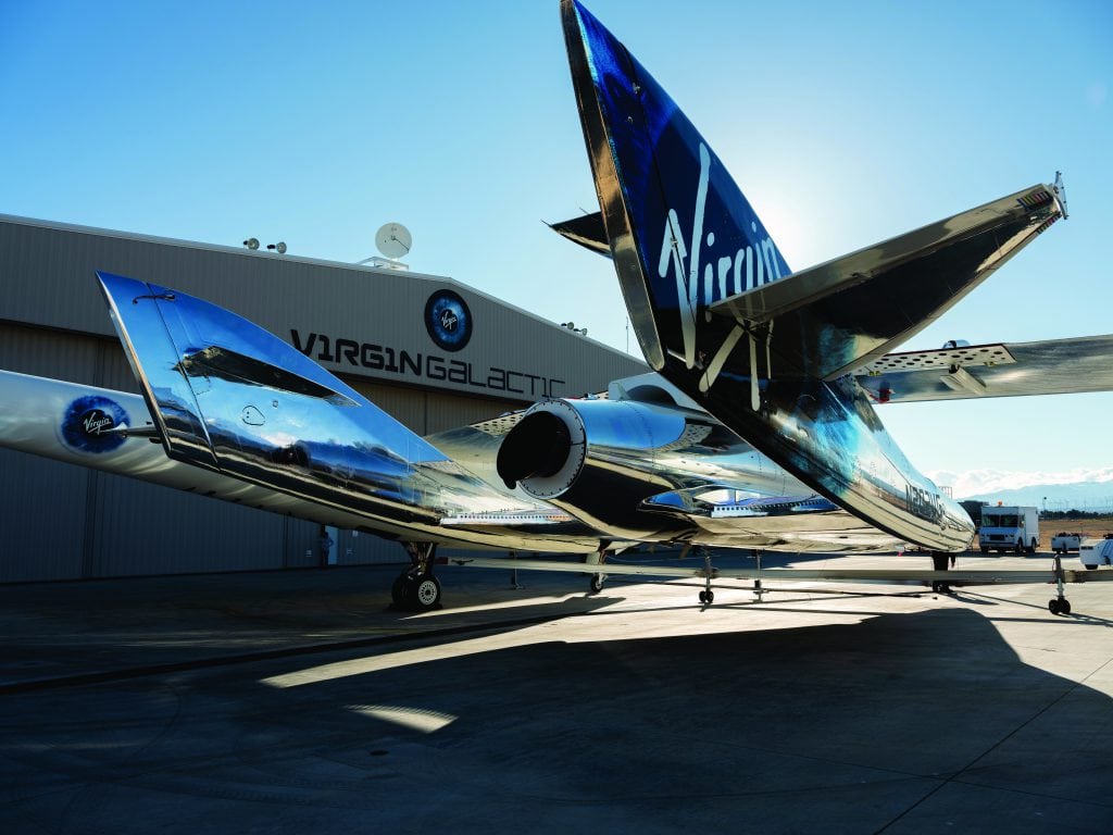 Abenteuer Weltraum, Foto by Virgin Galactic