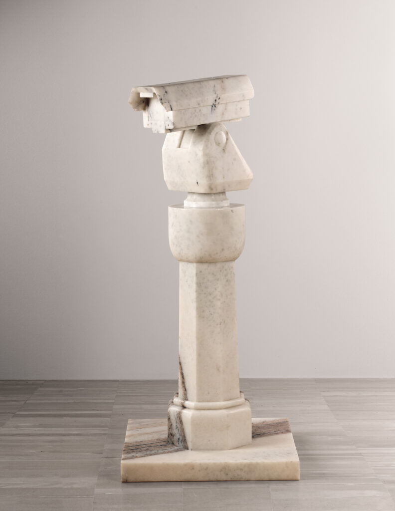 Ai Weiwei
Surveillance Camera with Plinth, 2015
Marmor
Privatsammlung
Foto: Albertina, Wien / Lisa Rastl & Reiner Riedler © 2022 Ai Weiwei