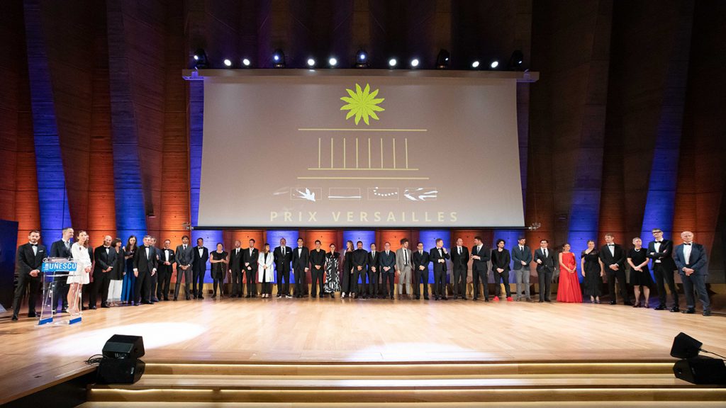 Prix Versailles 2019 ceremony at the Unesco Headquarters