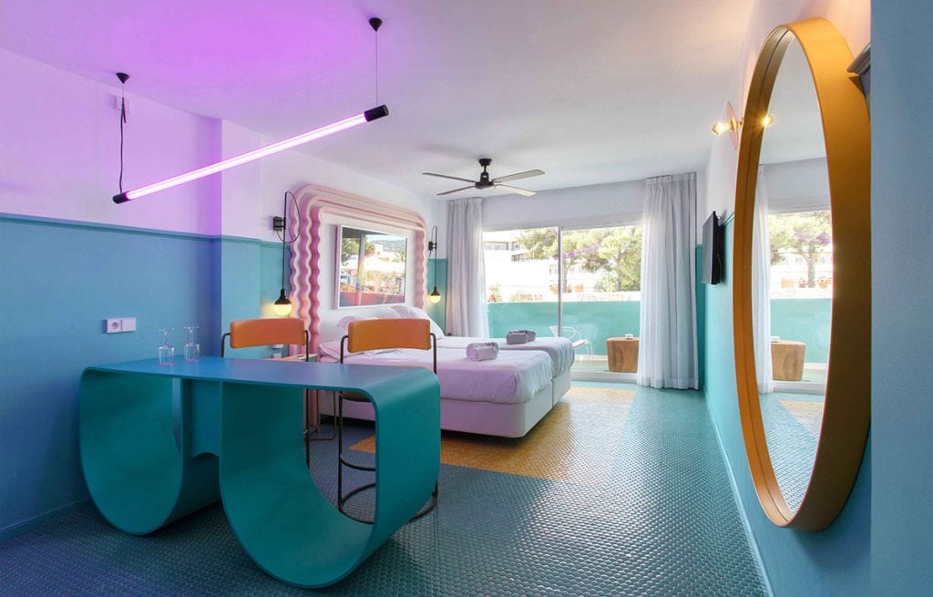 Pardiso Ibiza Art Hotel room