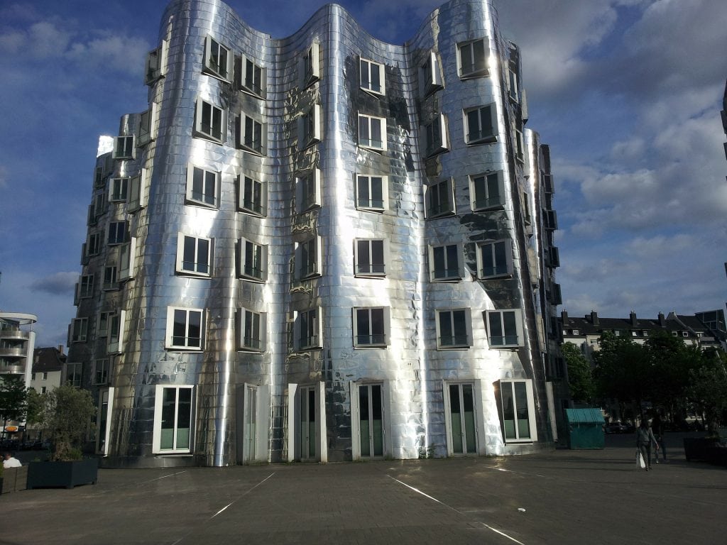 Neuer Zollhof im Düsseldorfer Medienhafen