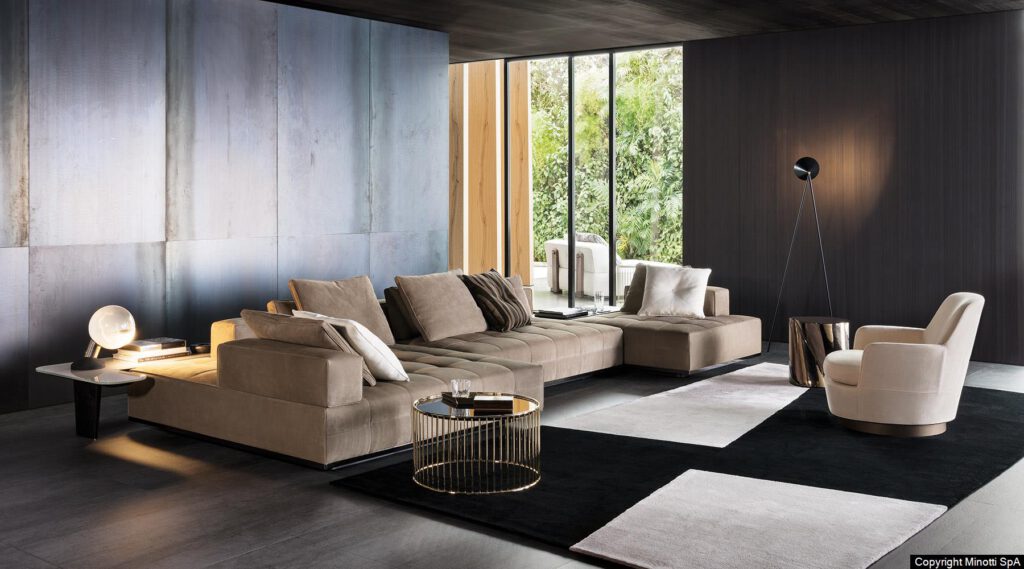 Robert Eisenberger, Livingroom by MINOTTI